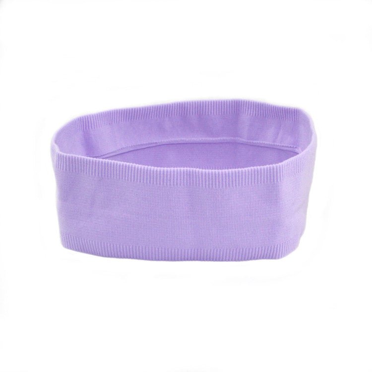 Non-slip Sports Antiperspirant Headband Nylon Monochromatic Headband Headwear - RJ Athletics
