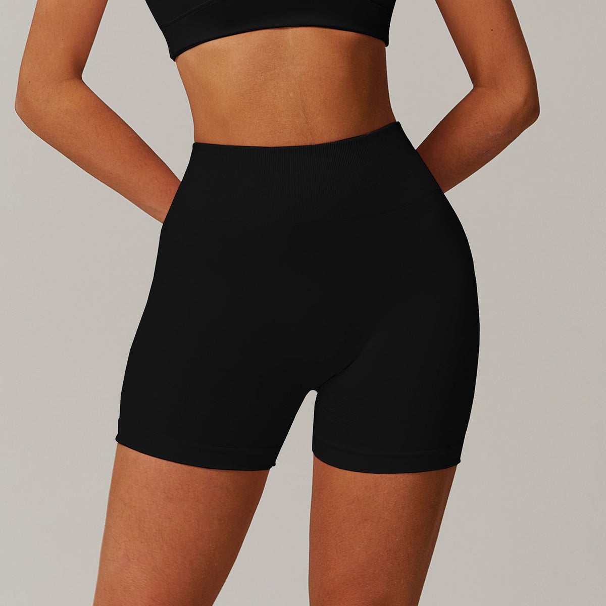Seamless Tight High Waist Yoga Shorts Fitness Running Shorts - RJ Athletics