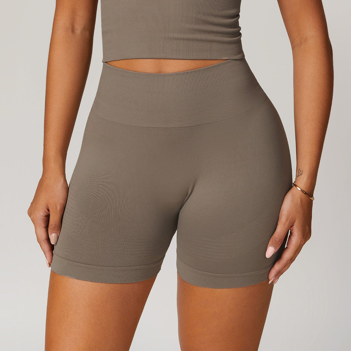 Seamless Tight High Waist Yoga Shorts Fitness Running Shorts - RJ Athletics