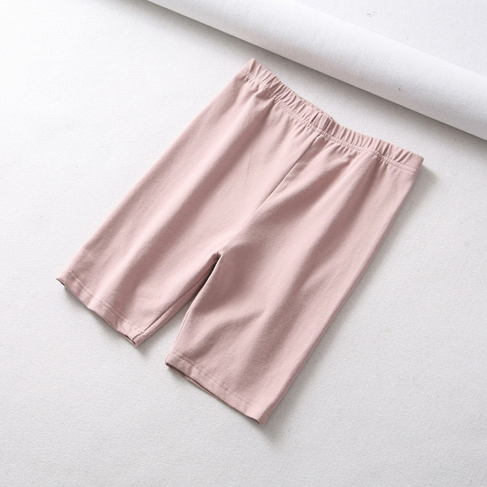 short cotton black biker shorts - RJ Athletics