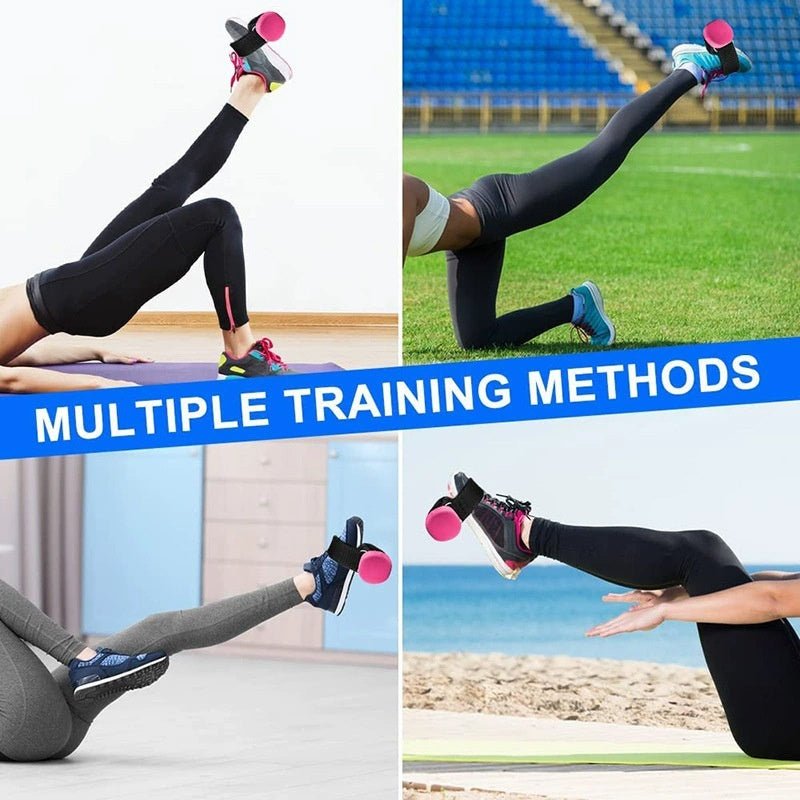 Weightlifting Dumbbell Straps Adjustable-weight Ankle Weight Cuffs Ankle Braces - RJ Athletics