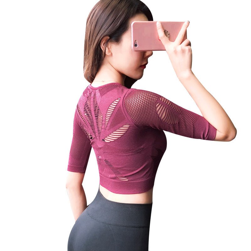 Yoga sports breathable top - RJ Athletics