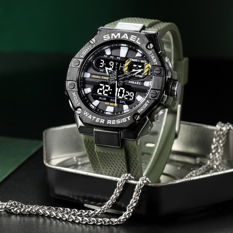 RJ&DRN digital alloy electronic watch for men