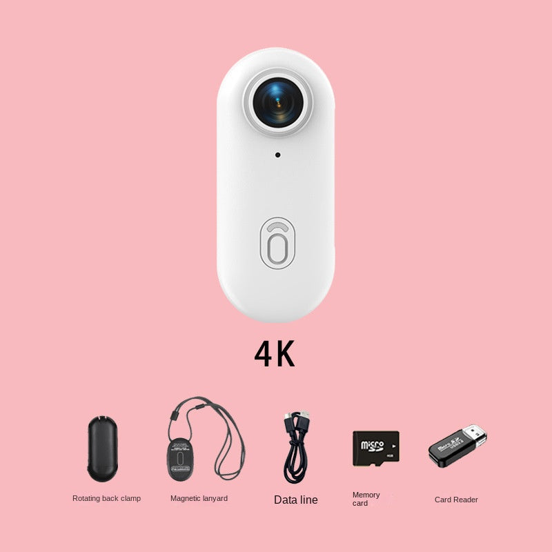 Thumb Bike Camera Magnetic Back Clip Sports Camera Thumb Recorder Pet