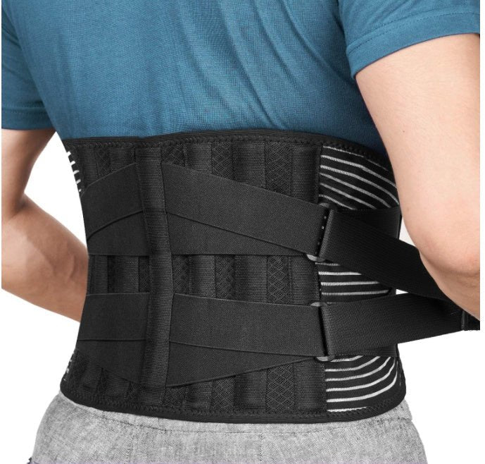 Breathable Abdomen Support Belt Compression Waist Fixed Training Belt - RJ Athletics