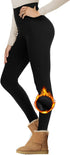 Cropped High Waist Velvet Padded Leggings Thermal Slim Fit - RJ Athletics