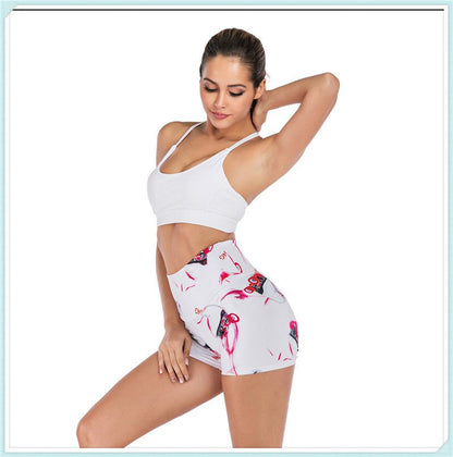 Digital printed yoga shorts - RJ Athletics