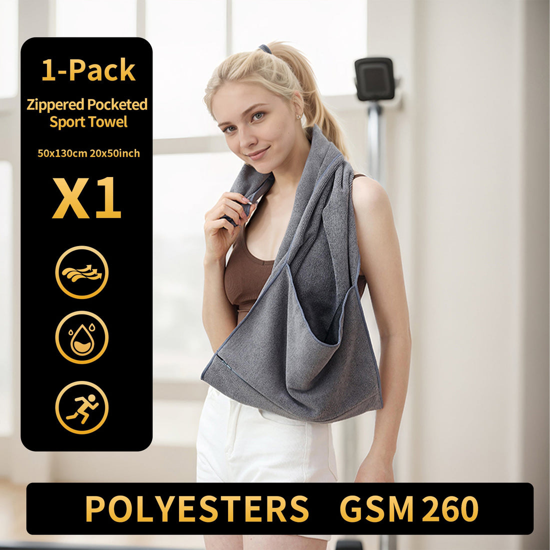 Gym Exercise Towel Multi-purpose Mat And Sheet - RJ Athletics