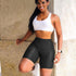 Jacquard fluorescent yoga shorts - RJ Athletics