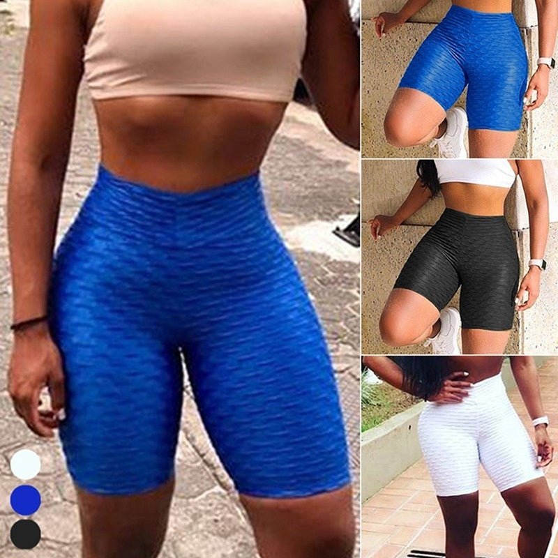 Jacquard fluorescent yoga shorts - RJ Athletics