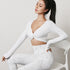 Long Sleeve Sports Fitness Running Crop Top - RJ Athletics