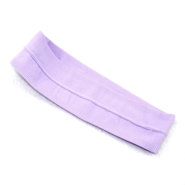 Non-slip Sports Antiperspirant Headband Nylon Monochromatic Headband Headwear - RJ Athletics
