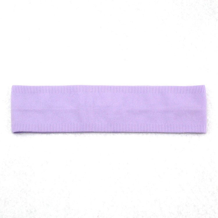 Non-slip Sports Antiperspirant Headband Nylon Monochromatic Headband Headwear - RJ Athletics