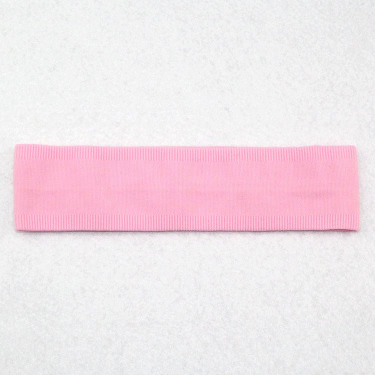 Non-slip Sports Antiperspirant Headband Nylon Monochromatic Headband Headwear - RJ Athletics