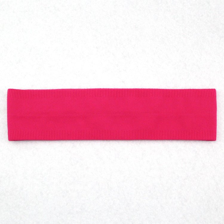 Non-slip Sports Antiperspirant Headband Nylon Monochromatic Headband Headwear - RJ Athletics