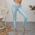 Printed stitching leggings - RJ Athletics