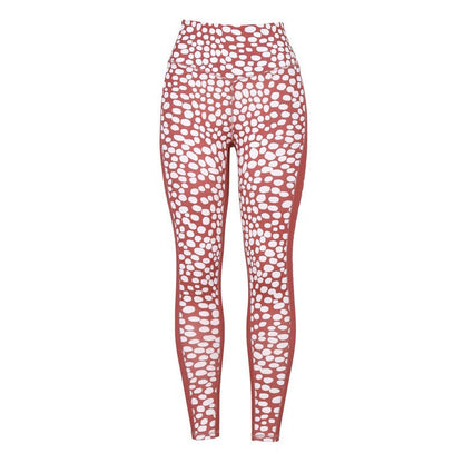Printed stitching leggings - RJ Athletics