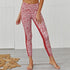 Printed stitching leggings - RJ Athletics