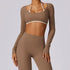 Quick-drying Beauty Back Yoga Clothing Top Long Sleeve Running Exercise T-shirt Long Sleeve Workout Clothes - RJ Athletics