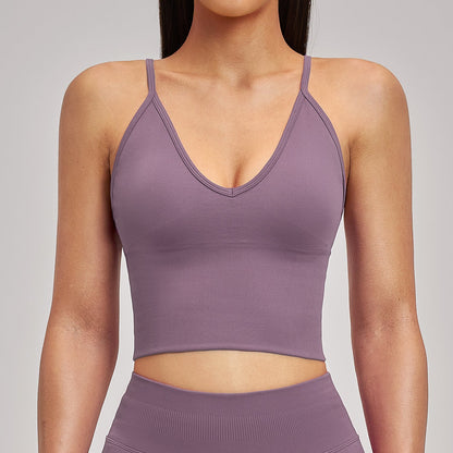 Seamless Shockproof Yoga Bra Quick-Drying Sports Top - RJ Athletics
