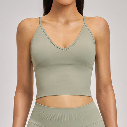 Seamless Shockproof Yoga Bra Quick-Drying Sports Top - RJ Athletics