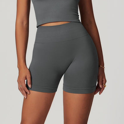 Seamless Tight High Waist Yoga Shorts Fitness Running Shorts - RJ Athletics