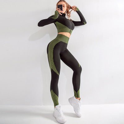 Seamless Yoga Suit Set - RJ Athletics