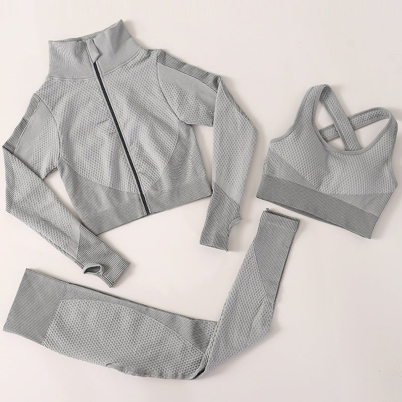 Seamless Yoga Suit Set - RJ Athletics