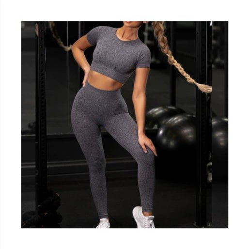 Sportswear T-Shirts Short-Sleeve Workout-Tops Fitness-Crop-Top Seamless Vital Running - RJ Athletics